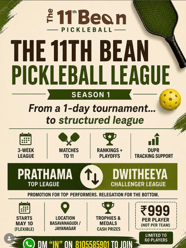 The 11th Bean Pickleball League — Season 1 poster