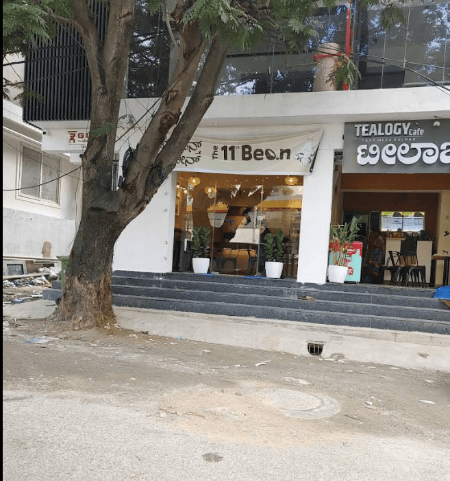 The café space during renovation
